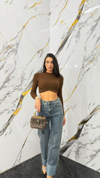 Jeans Risvolto Brillant - 1