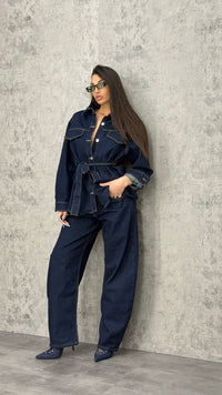 Coordinato Denim Street Blu scuro - 2