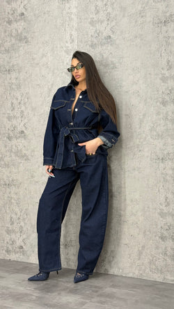 Coordinato Denim Street Blu scuro