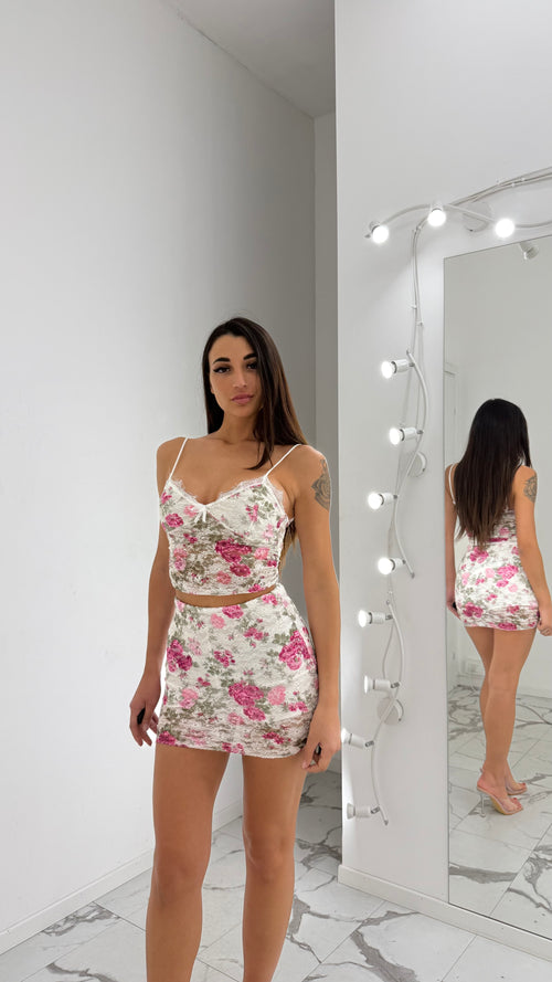 Coordinato wildflower paillettes - 2 colori