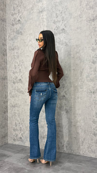 Jeans Low Flare - 5