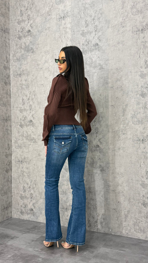 Jeans Low Flare