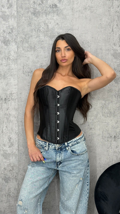 Corpetto Glow Nero