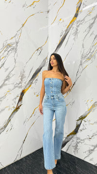 Tutina Denim Shine - 2 colori - 7