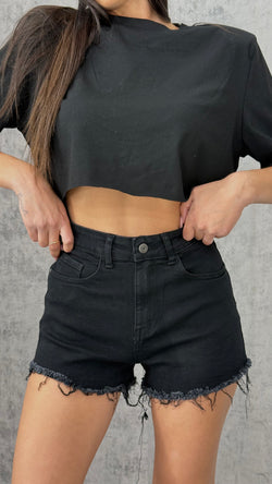 Shorts Pink Diamond Black
