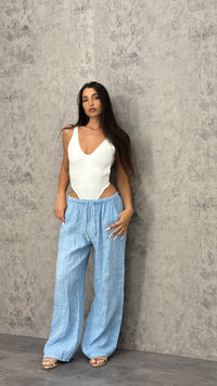Pantalone Lino - 6 colori - 7