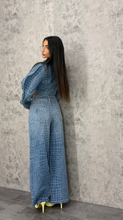 Coordinato Croco Wave
