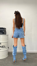 Carica l&#39;immagine nel visualizzatore di Gallery, Salopette Jeans - 3 taglie
